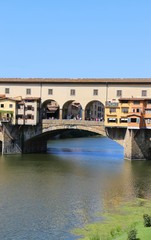 Obraz premium Florence Italy Old Bridge called Ponte Vecchio