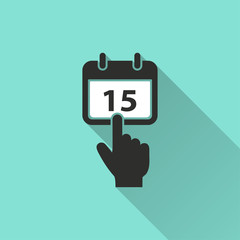 Calendar - vector icon.