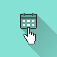 Calendar - vector icon.