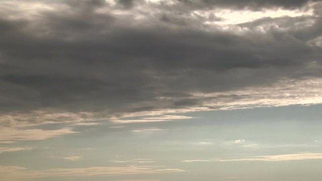 Clouds Drift Along until Thunderstorm Gets Enough Energy to Form