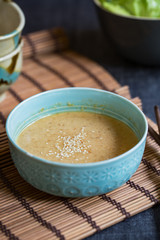 Sesame salad dressing