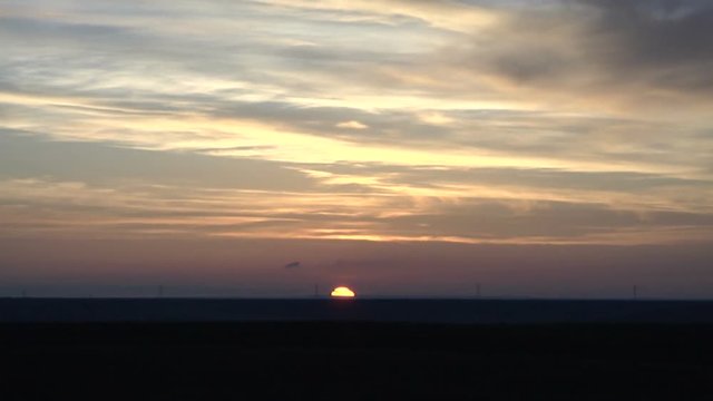 A Pastel Prairie Summer Sunrise