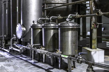 Tank equipment. Pharmaceutical and chemical industry. Manufacture on plant