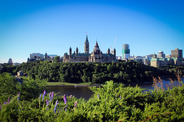 Parliament Hill view, Ottawa, Canada