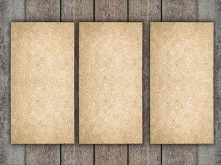 Old grunge paper texture background with blank space use for texts display.