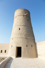 Fototapeta na wymiar Tower of Bahla Fortress, Oman