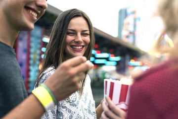 Amusement Leisure Funny Happiness Enjoyment Concept