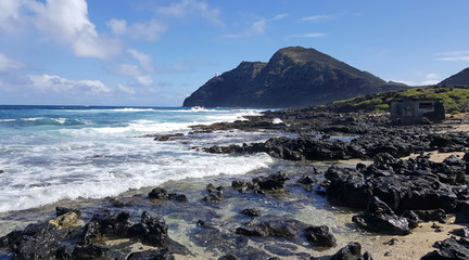 Shack on a Rocky Shore