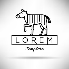 Linear Zebra Sign Vector Design