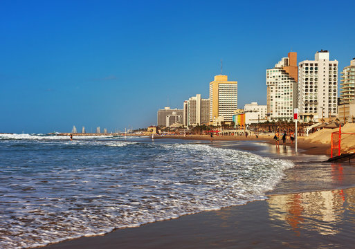 View to the Tel-Aviv.