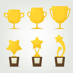 Gold cup. Collection