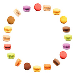 Macaron / cadre cercle