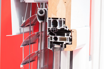  aluminum window frames with shutters