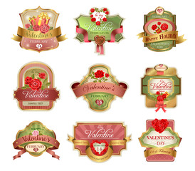 Labels for Valentines Day