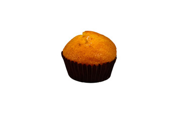 Cupcake isolated on white