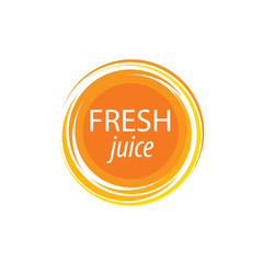juice splash vector sign