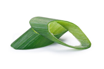 Chopped spring onion, paths