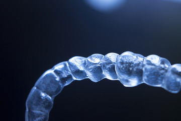 Invisible teeth brackets aligners