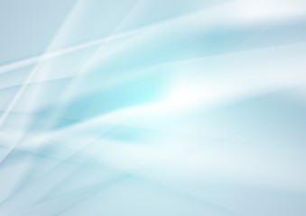Naklejka premium Light blue abstract futuristic vector background