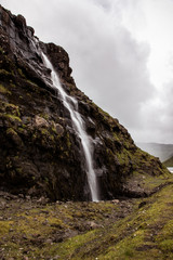 Fototapeta na wymiar Waterfall, Faroe Islands