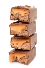 Chocolate with caramel