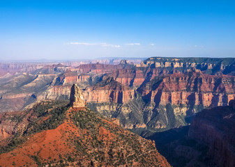 Beautiful Nature of Grand Canyon North Rim in Arizona, USA.