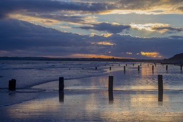 Youghal Beach Sunset