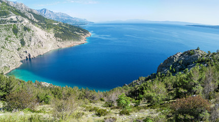 Fototapeta na wymiar Beautiful Makarska Riviera, Croatia