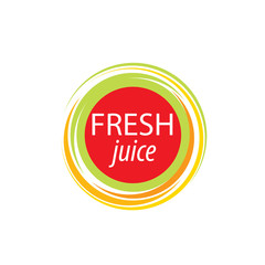 juice splash vector sign