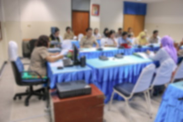 Business blur blurred abstract education training conference 