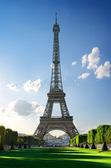 Fototapeta na wymiar Metal Eiffel Tower
