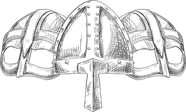 Viking helmets