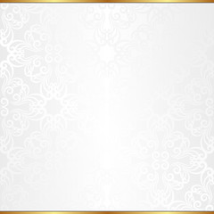 glossy background with vintage pattern