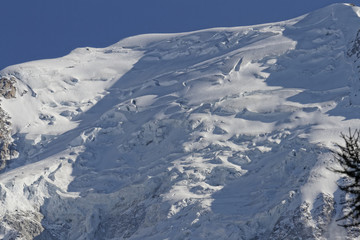 Fototapeta na wymiar Massif du Mont-Blanc