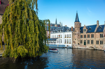Canal in Bruge, Belgium