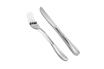 cutlery isolated on white background