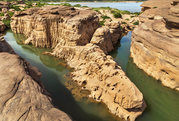 Hat Chom Dao beach grand canyon in Thailand