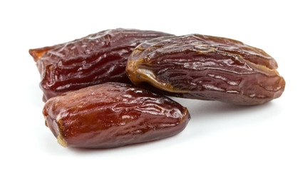 dates isolated on white background
