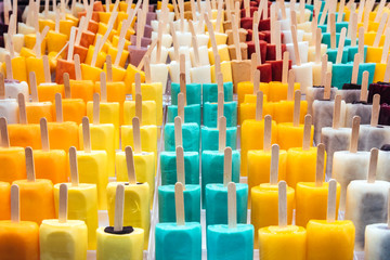 Obraz premium Variety of ice creams