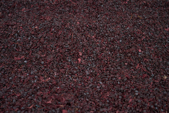 Crushed Grapes For Wine Background