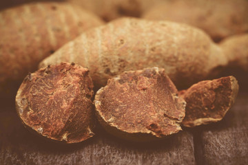 Whole with pieces of turmeric