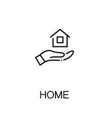 Home flat icon