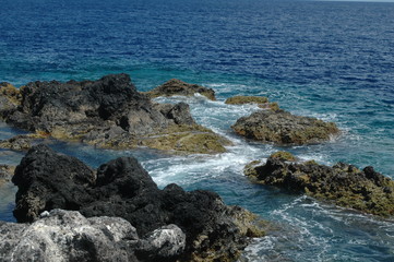 Fototapeta na wymiar Ilhéus das Formigas. Açores, Portugal 