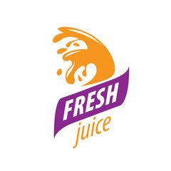 juice splash vector sign
