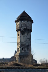Fototapeta premium The water tower in Katowice