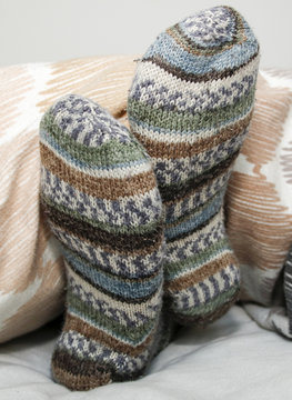 W&auml;rmende Wintersocken