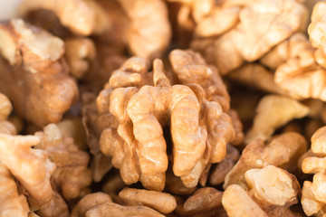 Shelled walnuts