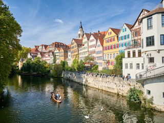 Tübingen am Neckar - obrazy, fototapety, plakaty