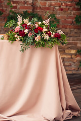 Wedding table decoration