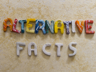 Alternative Facts concept